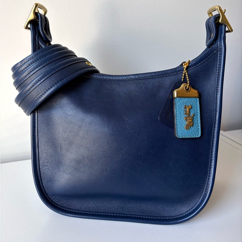 Vintage Coach Janice Legacy in Navy #9950